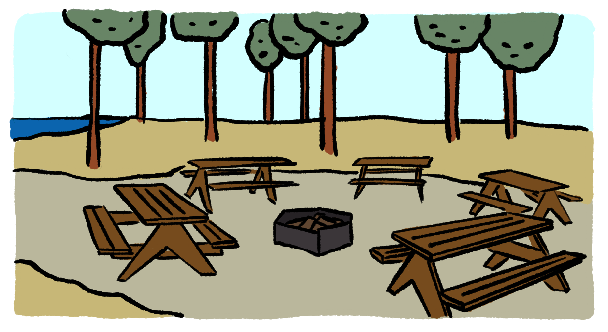 What is a group campsite?